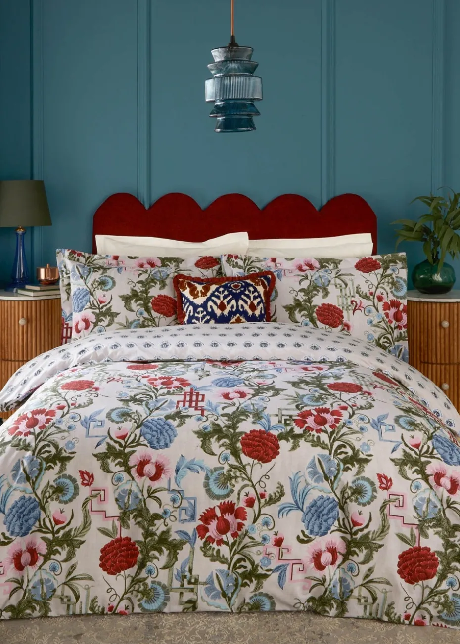 1973 Ishana Reversible Floral Duvet Cover Set