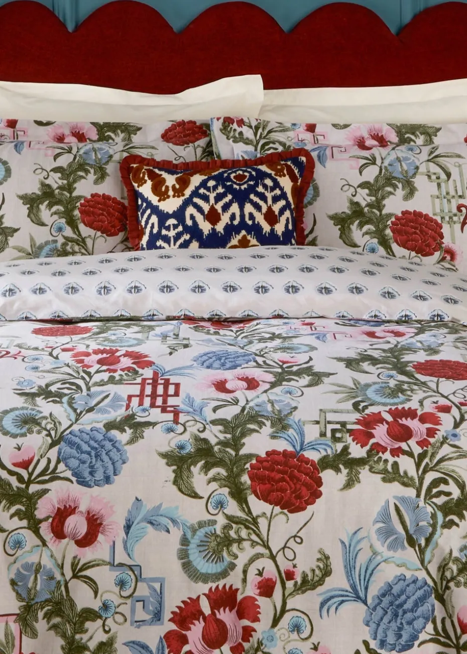 1973 Ishana Reversible Floral Duvet Cover Set