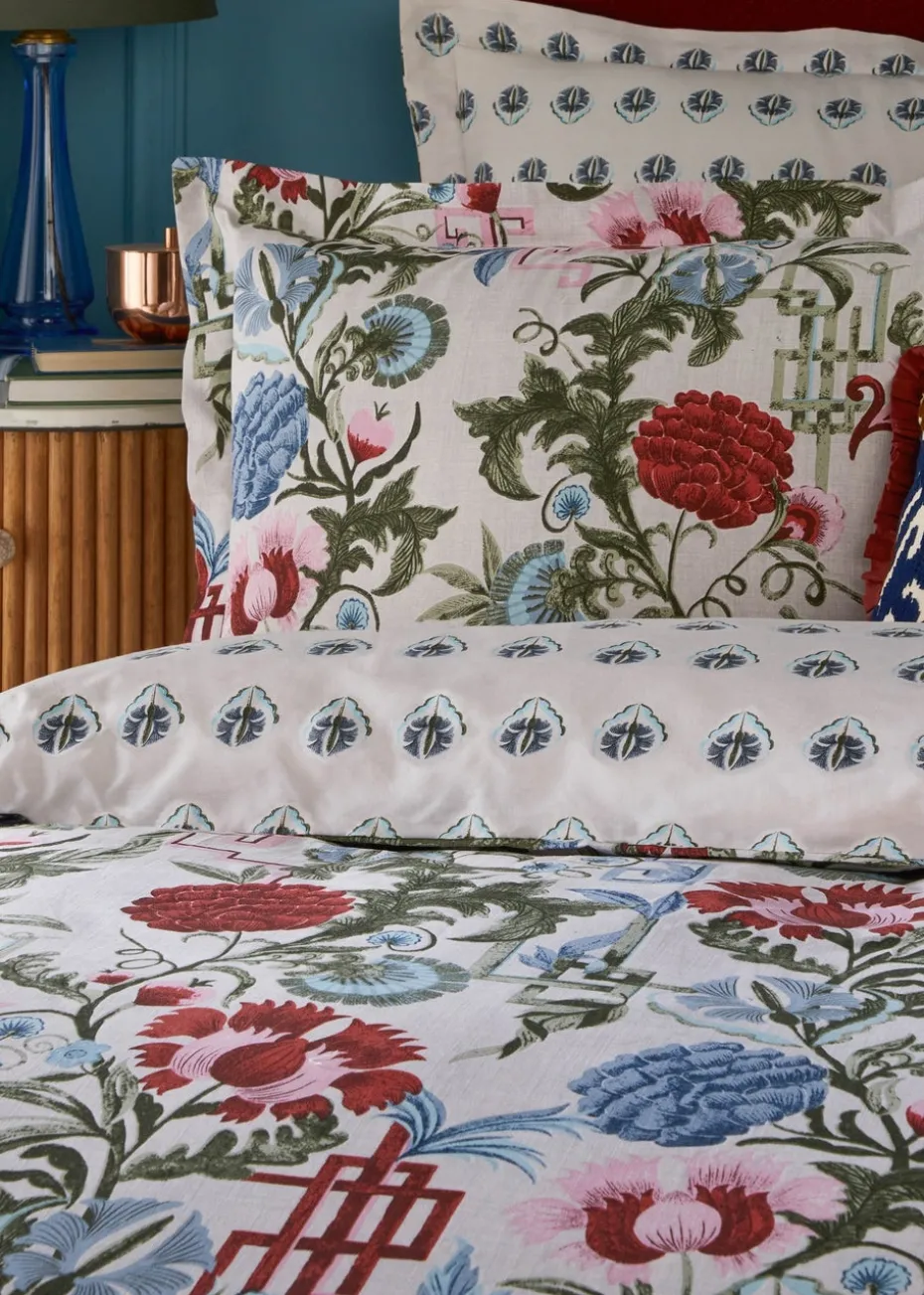 1973 Ishana Reversible Floral Duvet Cover Set