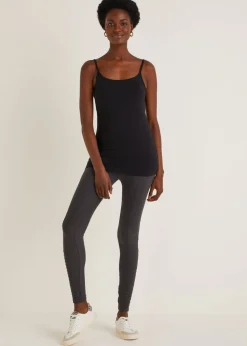 3 Pack Black Essential Cami Tops