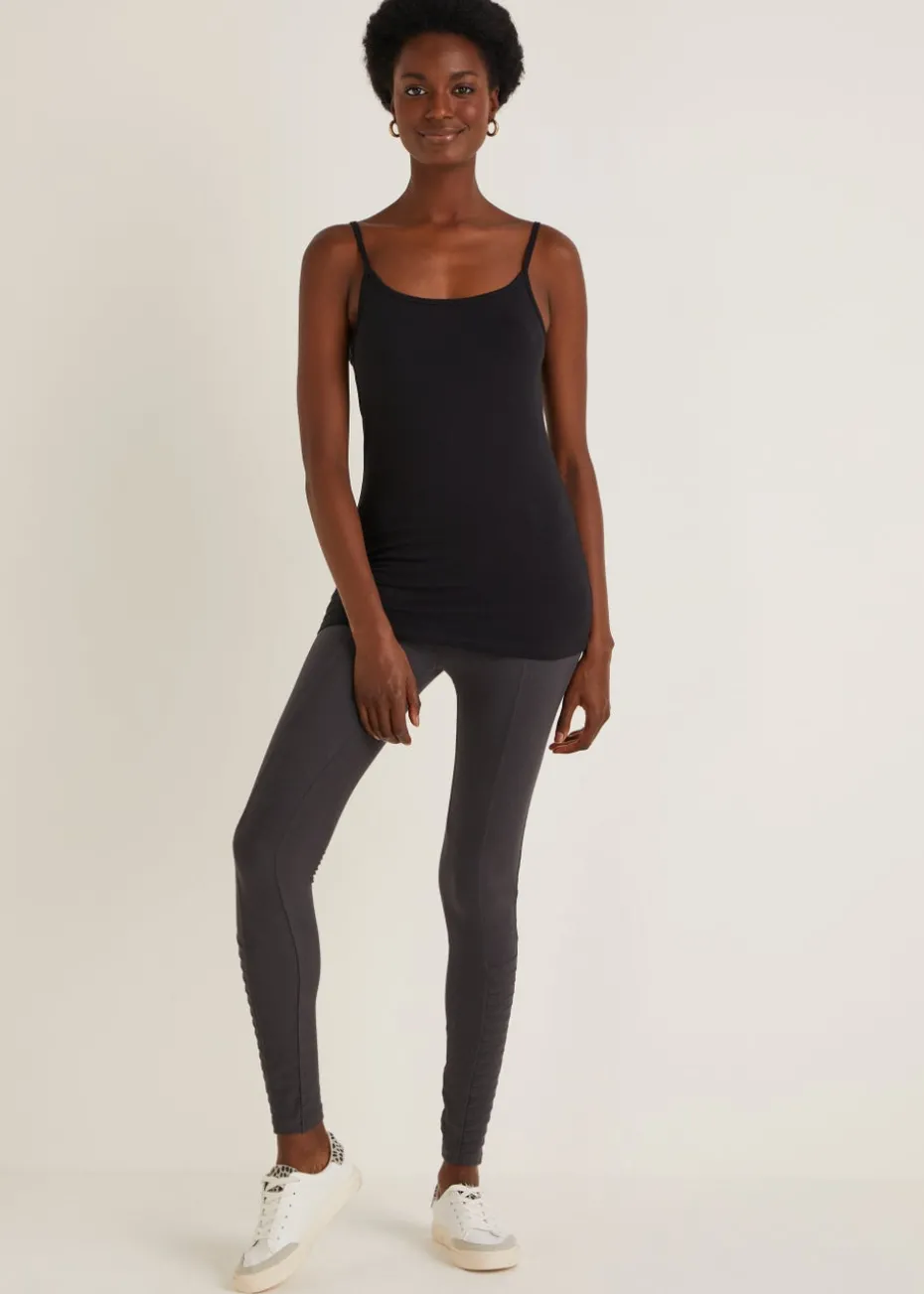 3 Pack Black Essential Cami Tops