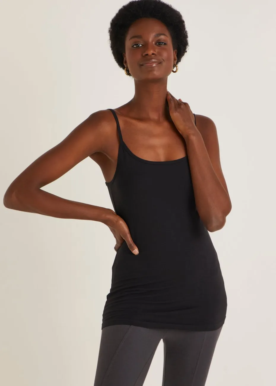 3 Pack Black Essential Cami Tops