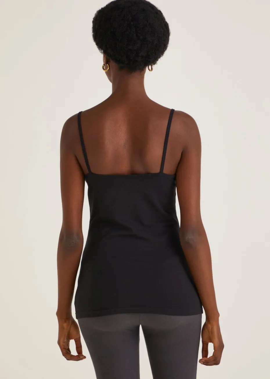 3 Pack Black Essential Cami Tops