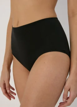 4 Pack Black Full Knickers