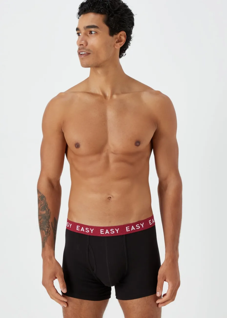 5 Pack Black Keyhole Trunks