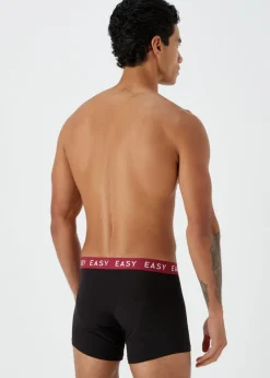 5 Pack Black Keyhole Trunks