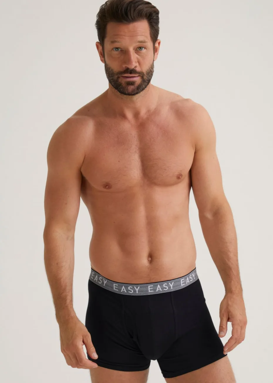 3 Pack Black Keyhole Trunks