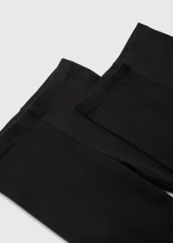 2 Pack Black Leggings (7-15yrs)