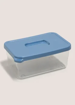 4 Pack Blue Food Containers