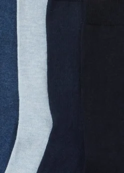 7 Pack Blue Socks