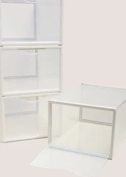 4 Pack Clear Shoe Storage Squares