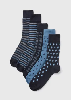 5 Pack Design Socks