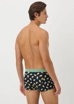 3 Pack Green Pineapple Hipster Boxers