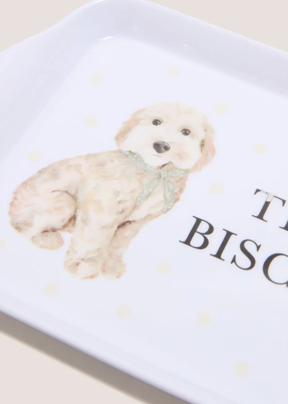 4 Pack Grey Connie Cockapoo Coasters