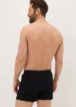 5 Pack Grey Mono Patterned Loose Fit Boxers