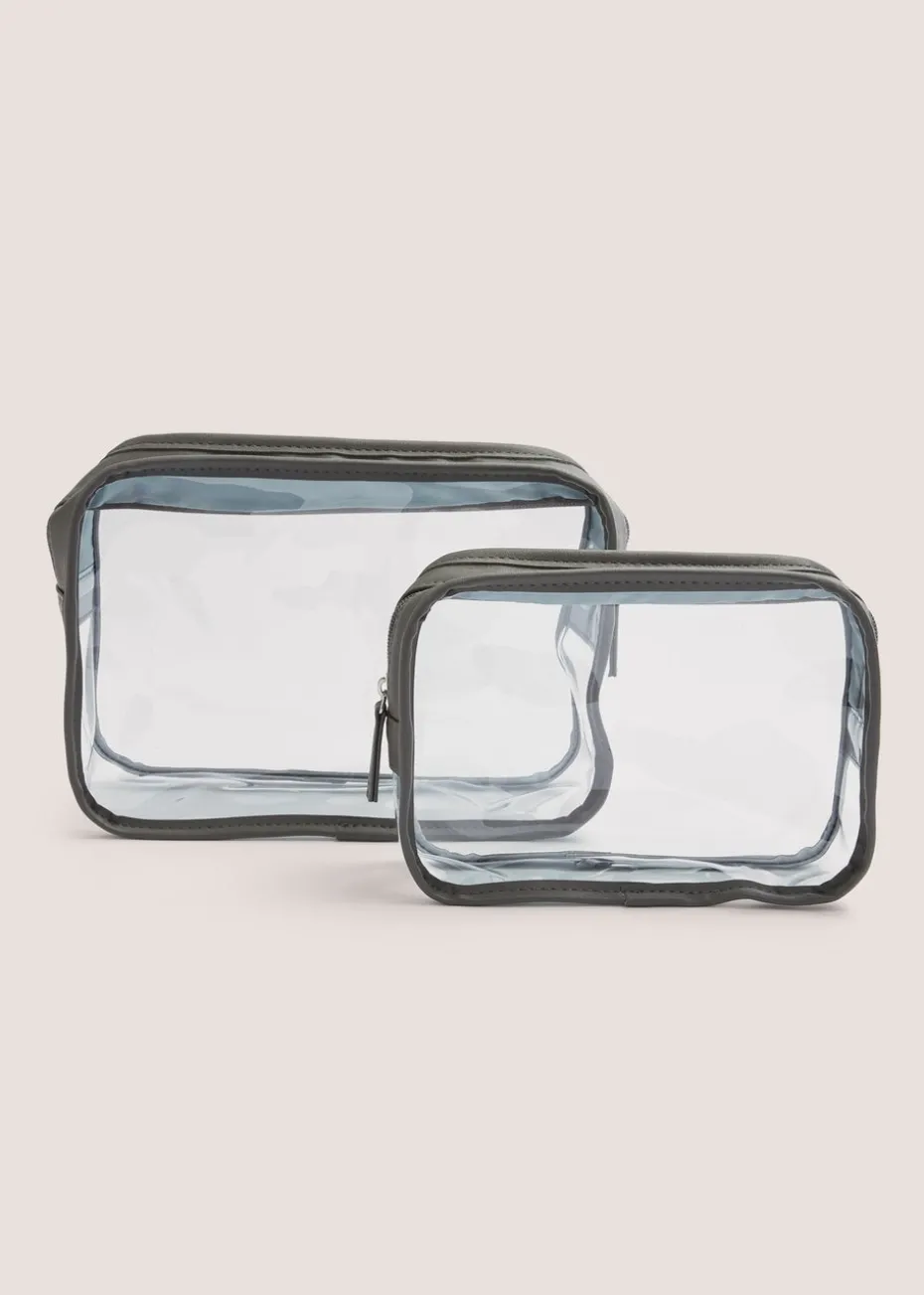 5 Pack Grey Storage Bag Set