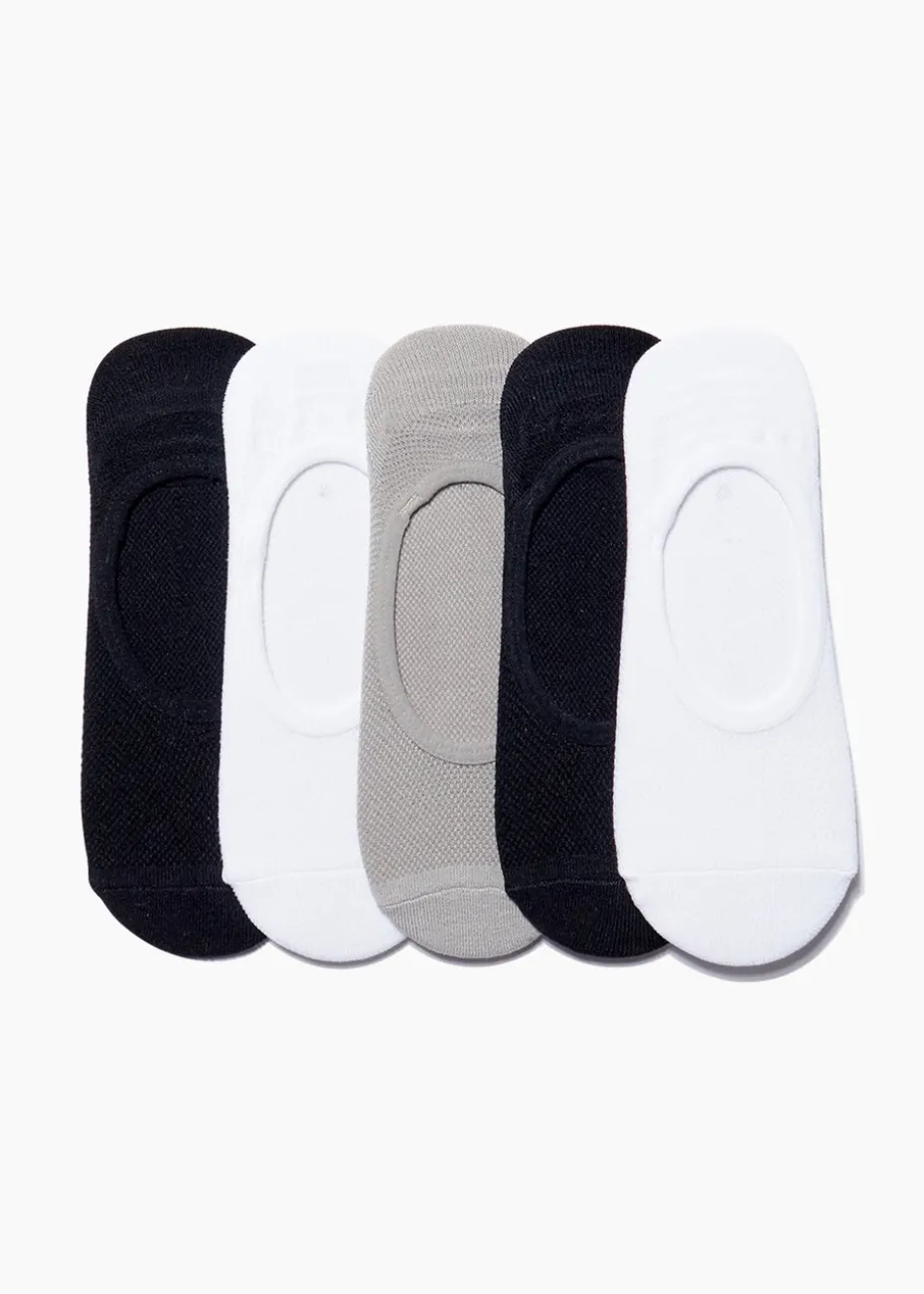 5 Pack Invisible Socks