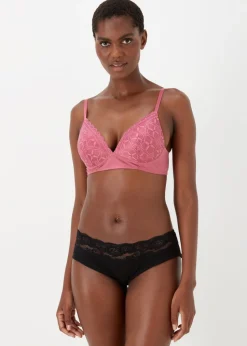 4 Pack Lace Trim Short Knickers