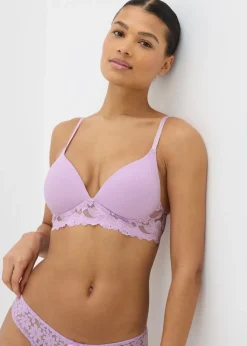 2 Pack Lilac Plunge Bralette