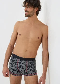 2 Pack Marvel Black Boxers