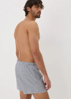 5 Pack Mono Woven Check Boxers