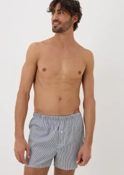 5 Pack Mono Woven Check Boxers