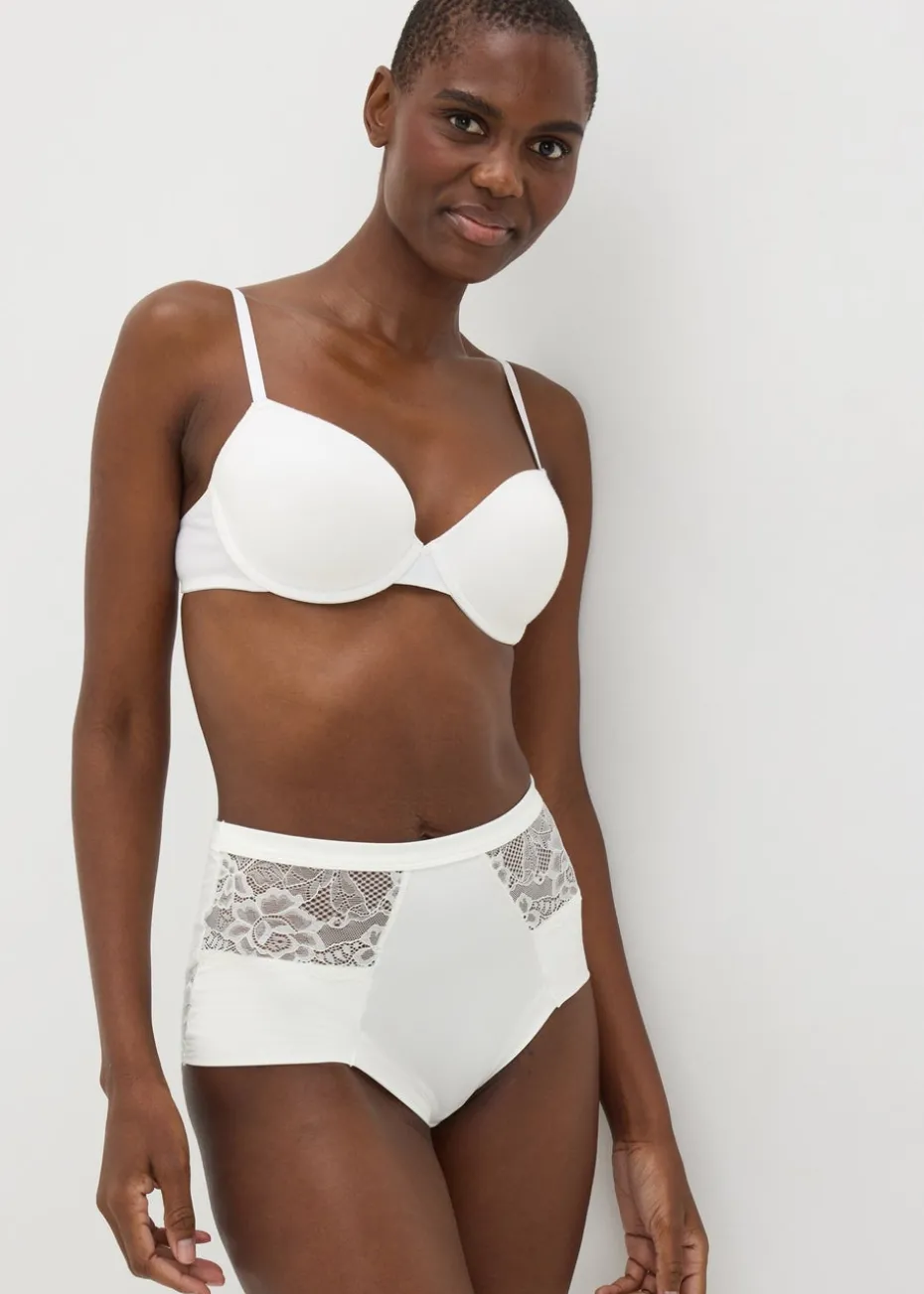 3 Pack Multicolour Lace Detail Full Knickers