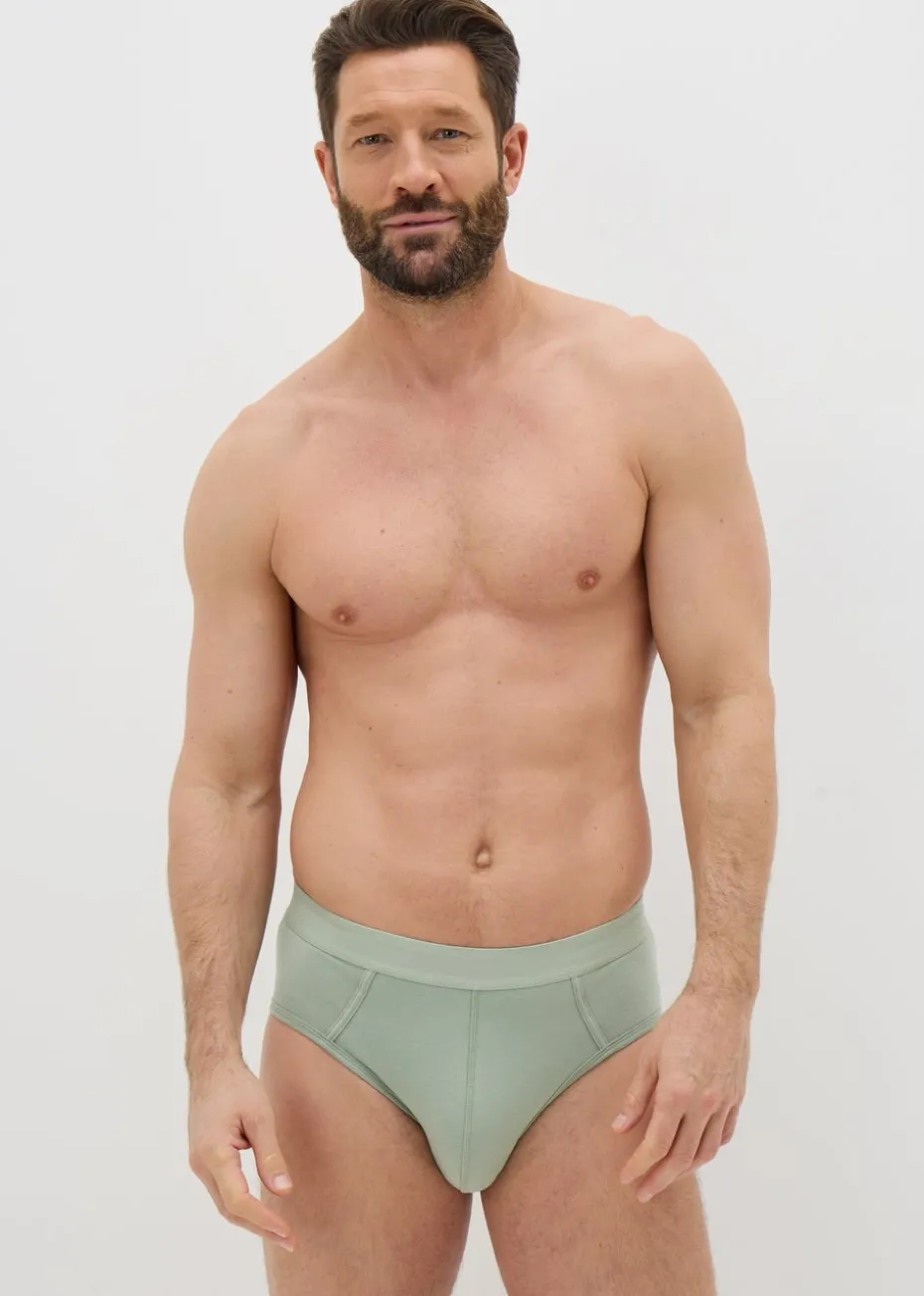 5 Pack Multicolour Plain Briefs