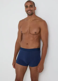 5 Pack Multicolour Striped Textured Hipsters