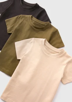 3 Pack Multicolour T-Shirts (1-7yrs)