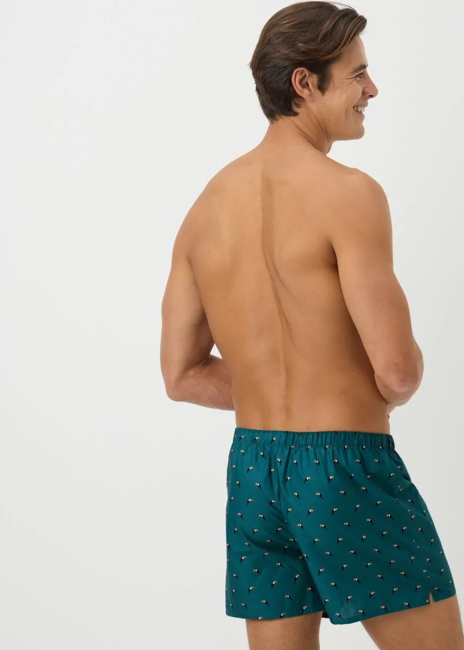 3 Pack Multicolour Woven Boxers