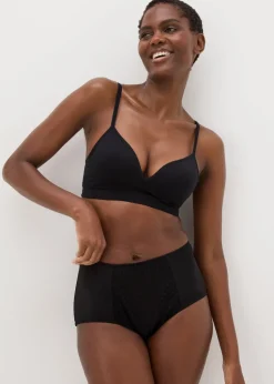 3 Pack Multicoloured Geometric Lace Midi Knickers