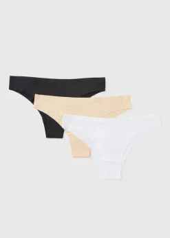 3 Pack No VPL Brazilian Knickers