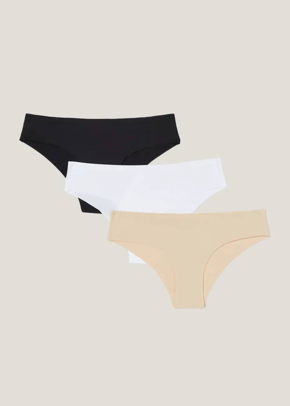 3 Pack No VPL Brazilian Knickers