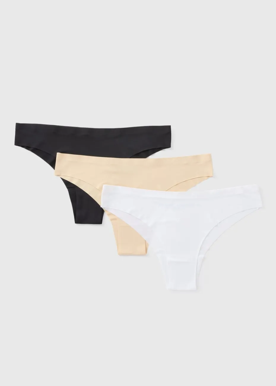 3 Pack No VPL Brazilian Knickers