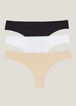 3 Pack No VPL Thongs