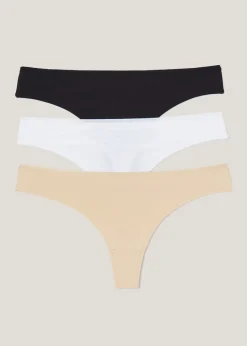 3 Pack No VPL Thongs