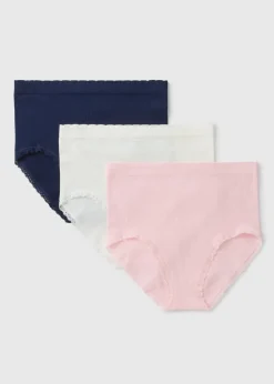 3 Pack Seamless Full Brief Knickers