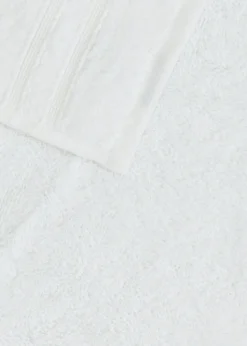 4 Pack White 100% Egyptian Cotton Face Cloths