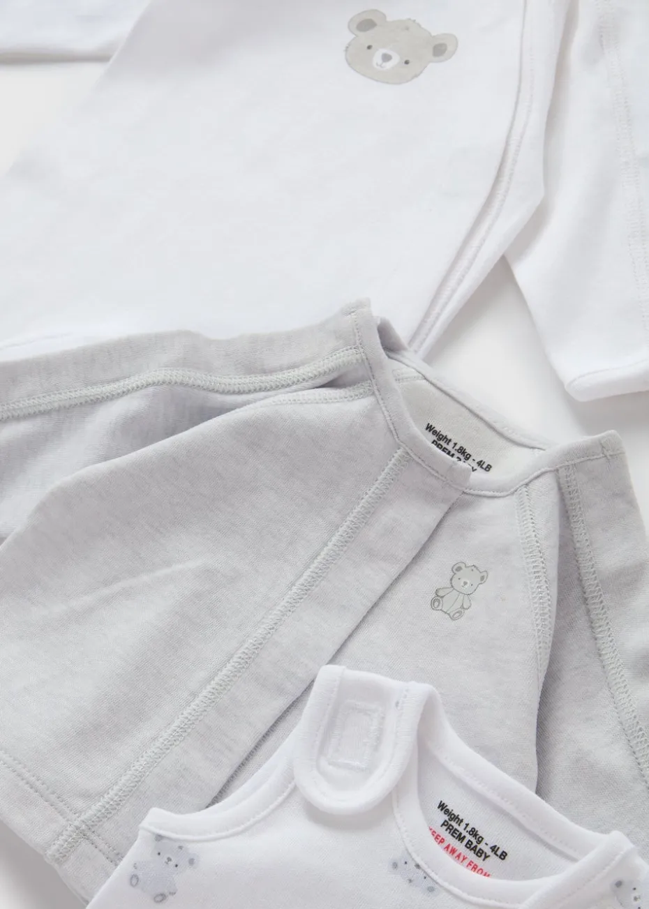 5 Piece Prem Baby Grey Gift Set (3-4lb)