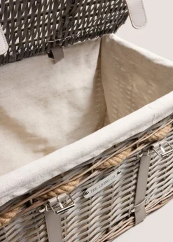 2 Piece Split Willow Basket Set