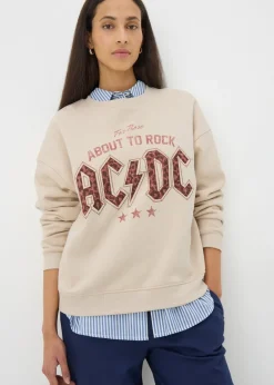 ACDC Cream About To Rock Sweatshirt