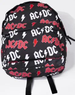 AC/DC Lightning Black Backpack