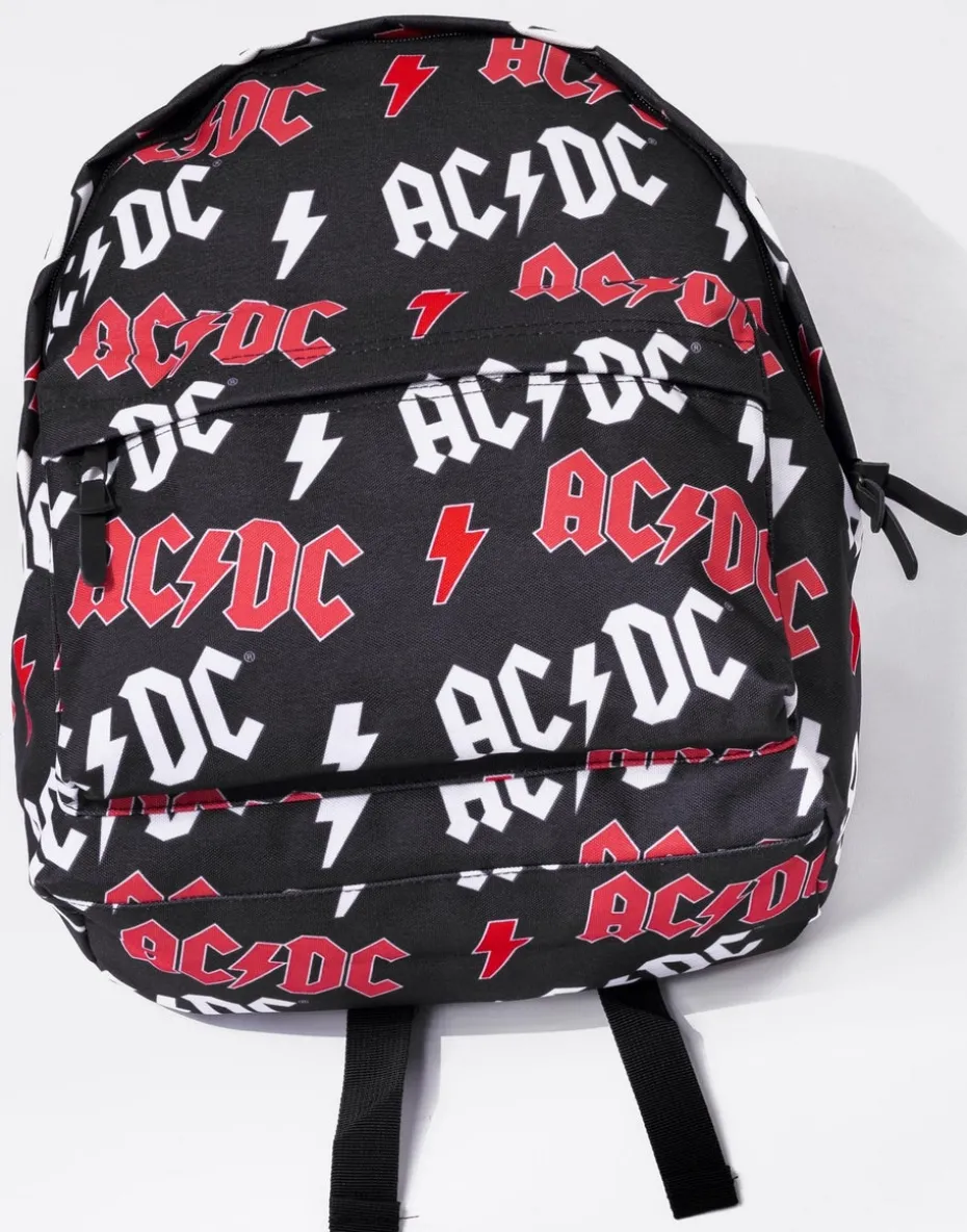 AC/DC Lightning Black Backpack