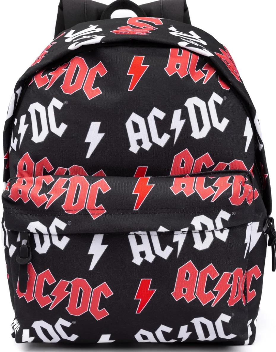 AC/DC Lightning Black Backpack