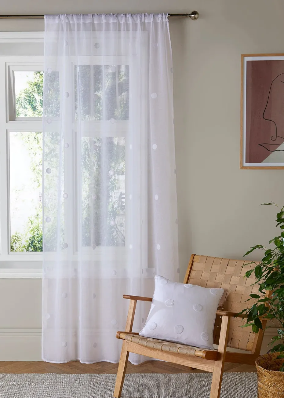 Appletree Boutique Zara White Voile Panel