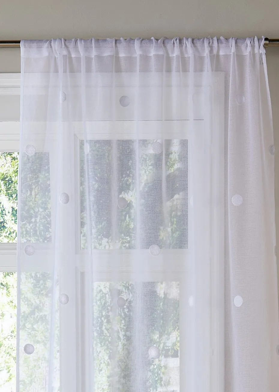 Appletree Boutique Zara White Voile Panel