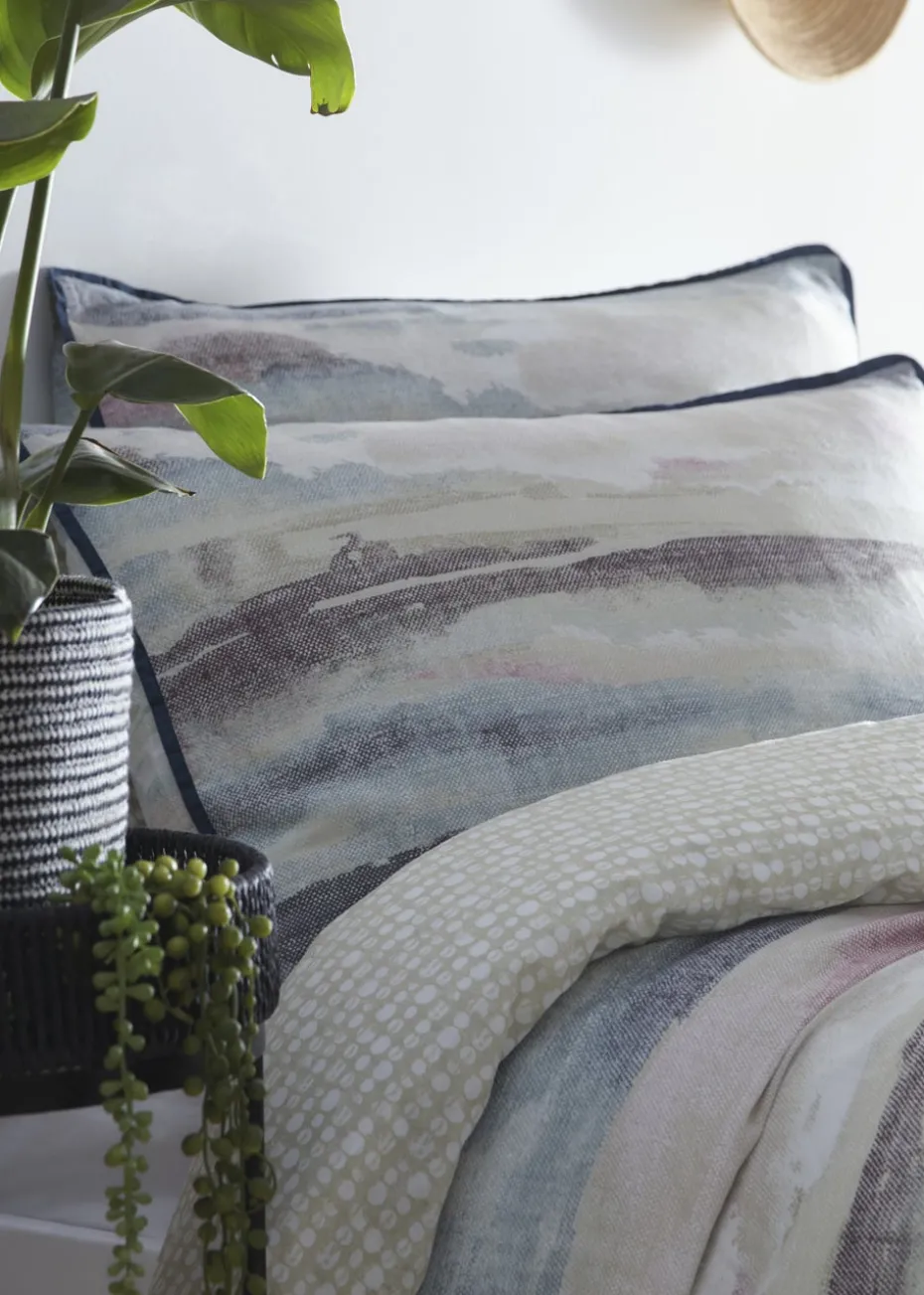 Appletree Landscape Blue Duvet Cover Set