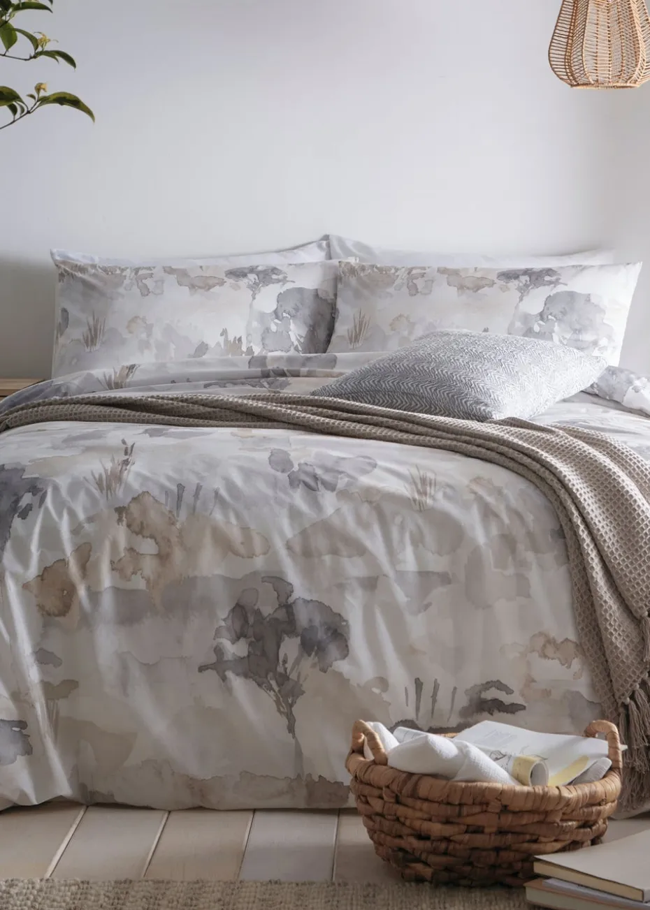 Appletree Loft Edale Beige Duvet Cover Set