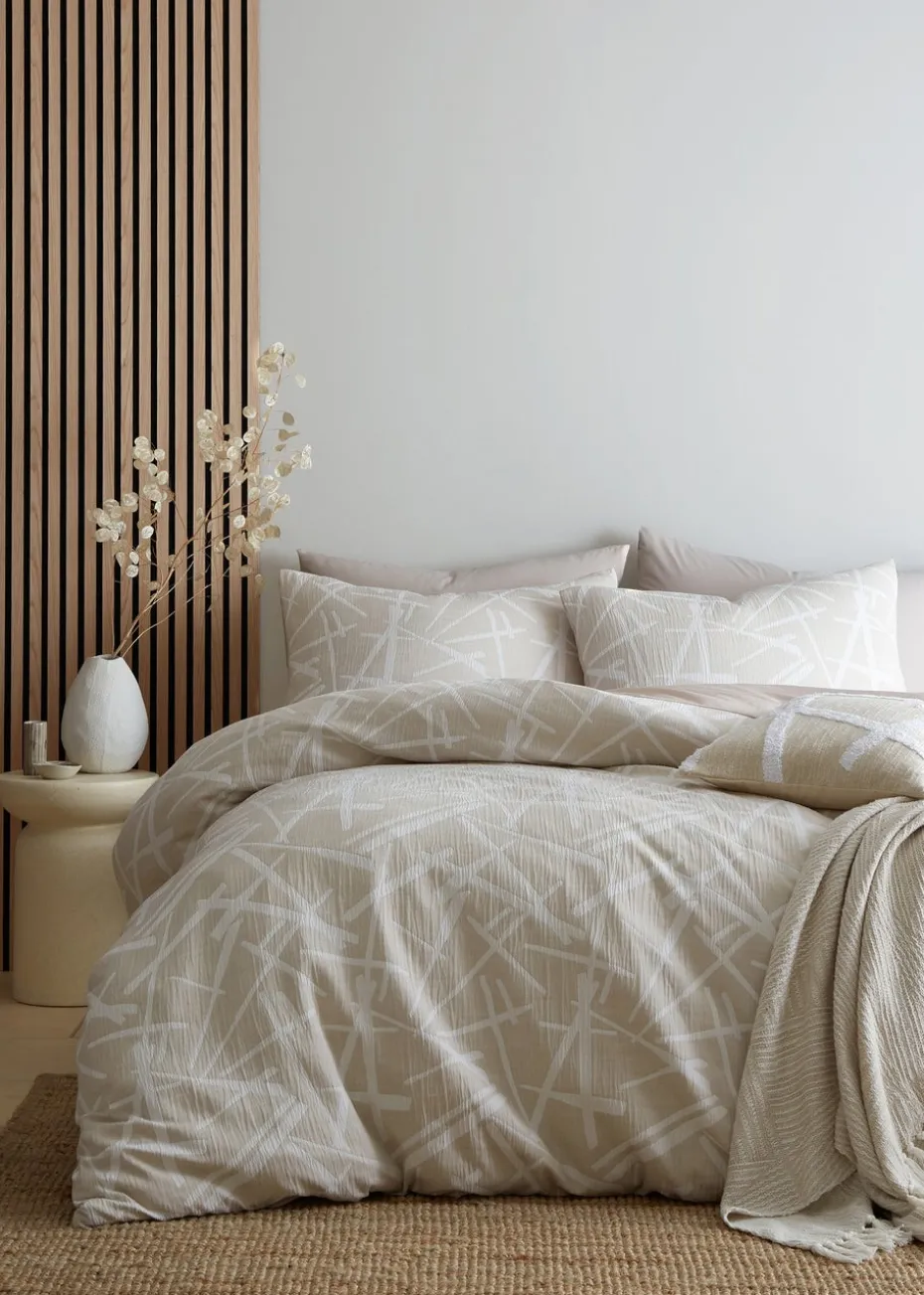 Appletree Loft Otto Natural Duvet Cover Set